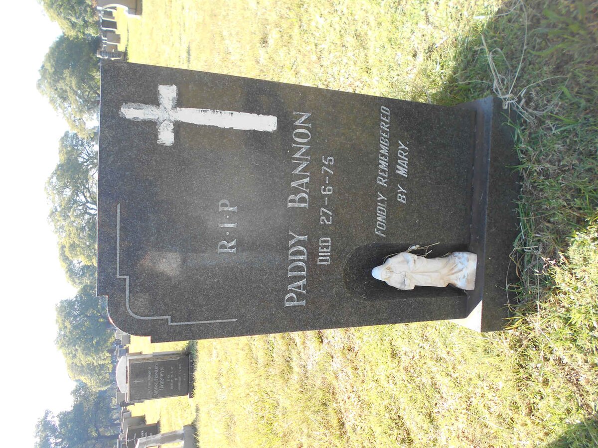 BANNON Paddy -1975