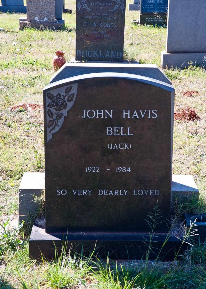 BELL John Havis 1922-1984