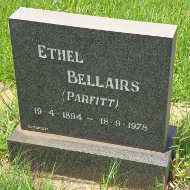 BELLAIRS Ethel nee PARFITT 1894-1978