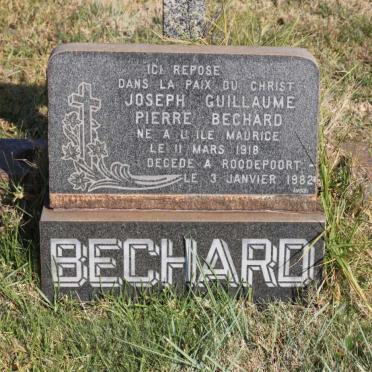 BECHARD Joseph Guillaume Pierre 1918-1982