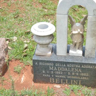 BELLINI Maddalena 1962-1962