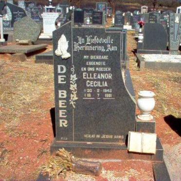 BEER Elleanor Cecilia, de 1948-1981