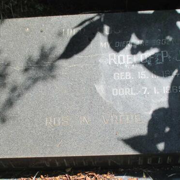 BEZUIDENHOUT Roelof P.J. 1914-1969