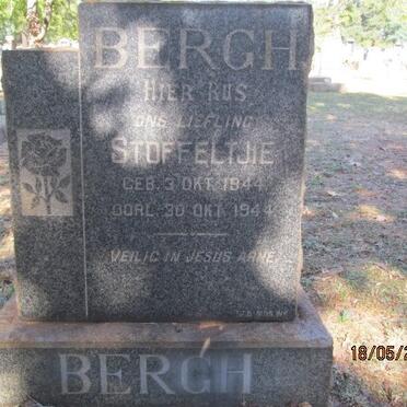 BERGH Stoffeltjie 1944-1944