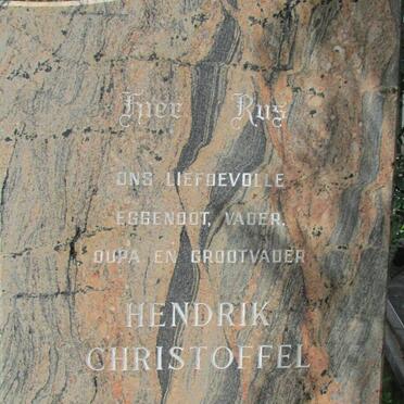 BERG Hendrik Christoffel, van den 1916-1983
