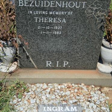 BEZUIDENHOUT Theresa 1927-1982 :: INGRAM Maria Jezus 1958-2007