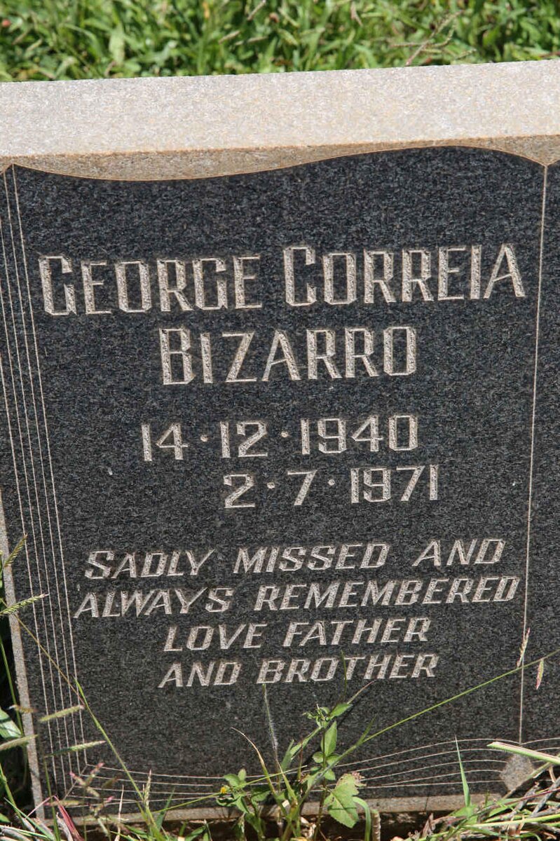 BIZARRO George Correia 1940-1971