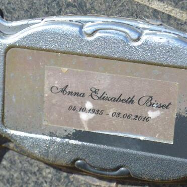 BISSET Anna Elizabeth 1935-2016