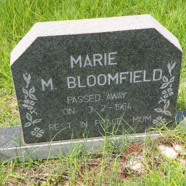 BLOOMFIELD Marie M. -1964