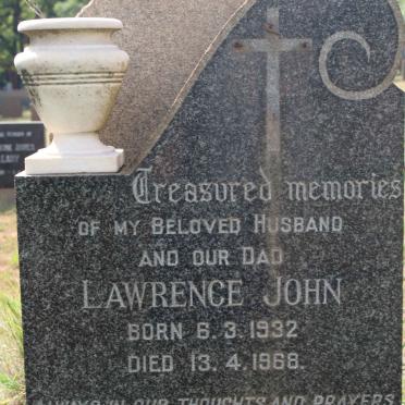 BLACKWELL Lawrence John 1932-1968