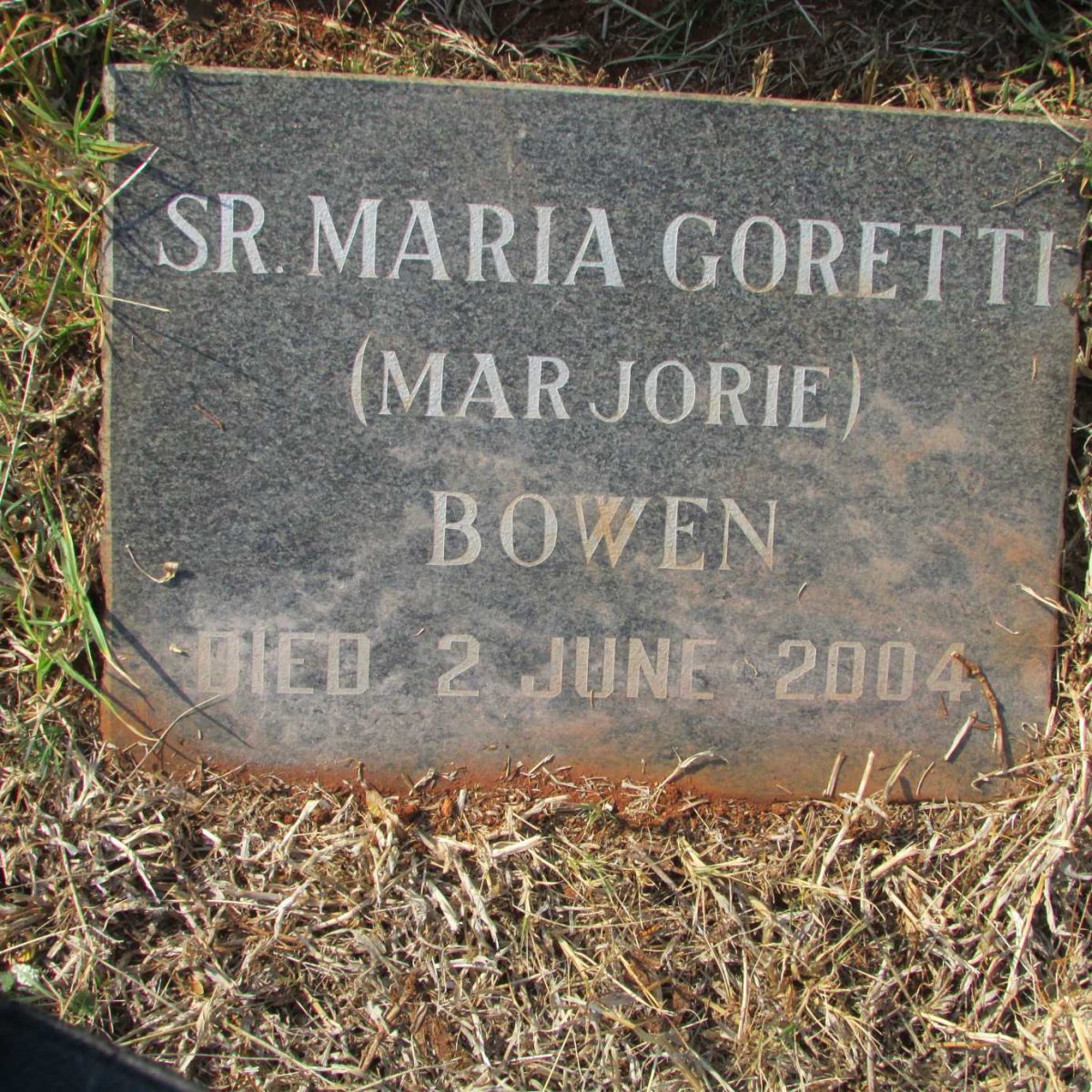 BOWEN Maria Goretti -2004