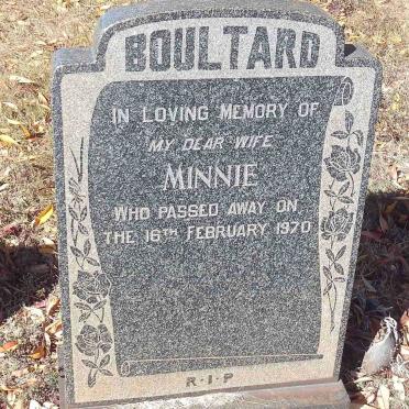 BOULTARD Minnie -1970