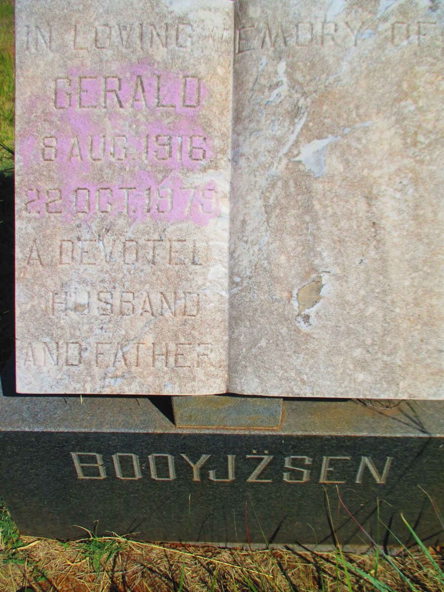BOOYJZSEN Gerald 1916-1979
