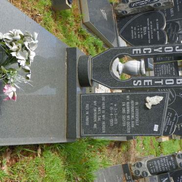 BOTES Joyce 1971-1993