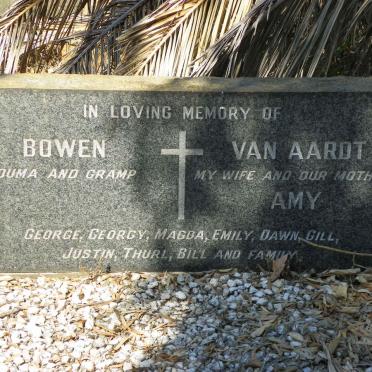 BOWEN :: VAN AARDT Amy