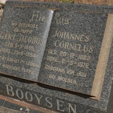 BOOYSEN Gert Jacobus 1885-1954 &amp; Johannes Cornelus 1882-1972