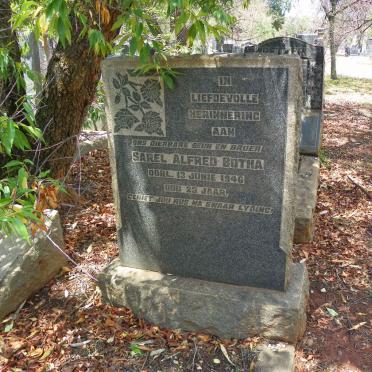 BOTHA Sarel Alfred -1946