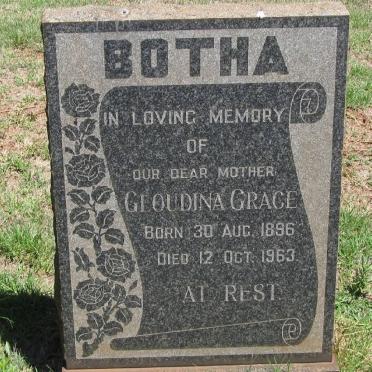 BOTHA Gloudina Grace 1896-1963