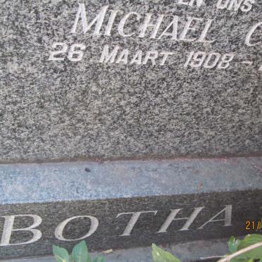 BOTHA Michael Coenraad 1908-1972 & Maria Elizabeth 1903-1961 _2
