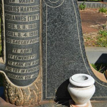 BOTHA Andries Marthinus Johannes 1918-1958