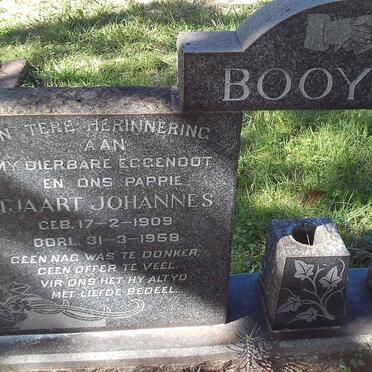 BOOYENS Tjaart Johannes 1909-1958