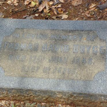 BOYCE Thomas David -1942