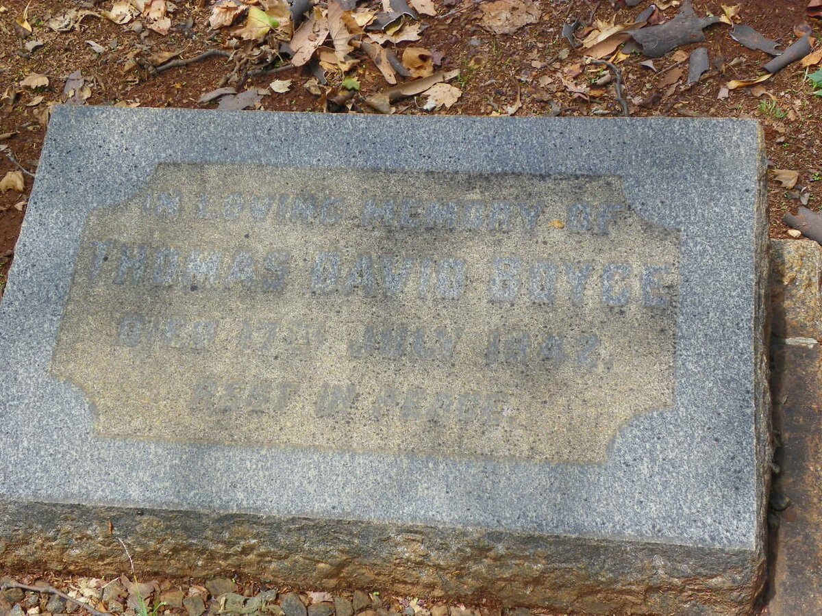 BOYCE Thomas David -1942