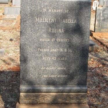 BOYD Millicent Isabella Robina -1951