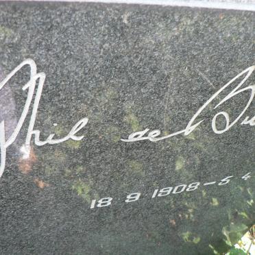 BRUYN Phil, de 1908-1963