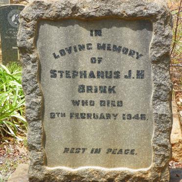 BRINK Stephanus J.H. -1946