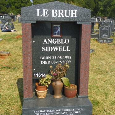 BRUH Angelo Sidwell, le 1998-2009