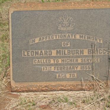 BRIGGS Leonard Milburn -1955