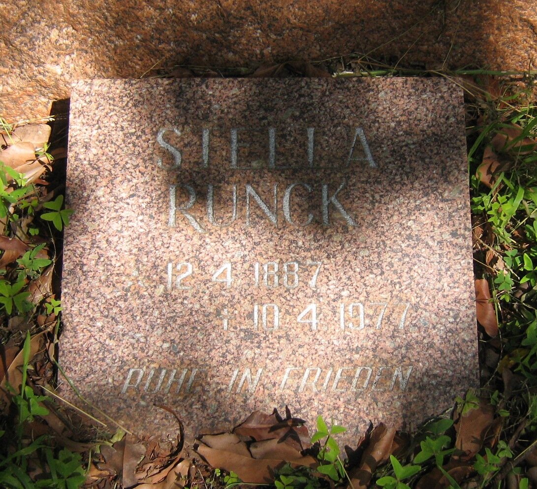 BRAUER Fritz 1908-1985 &amp; Mechthild RUNCK 1920-1954 :: RUNCK Stella 1887-1977