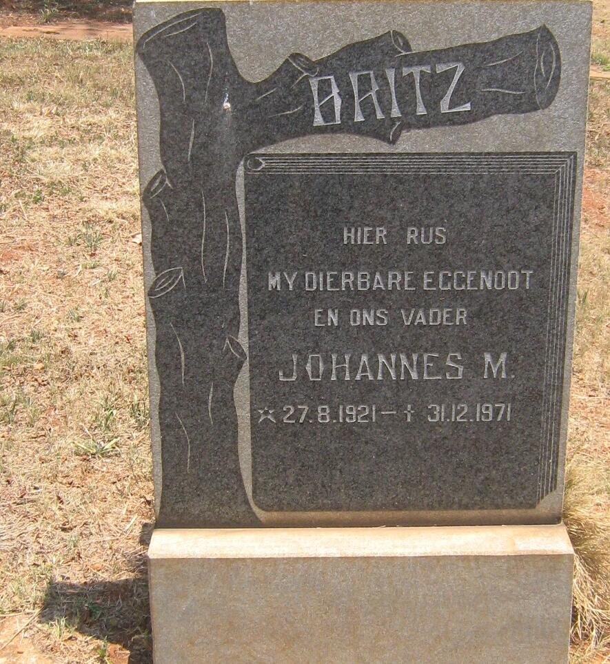 BRITZ Johannes M. 1921-1971
