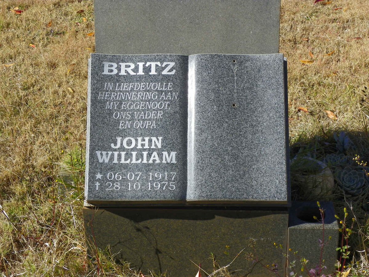 BRITZ John William 1917-1975