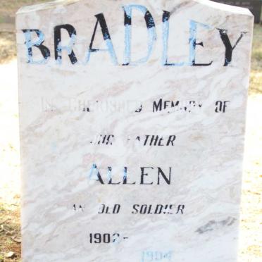 BRADLEY Allen 1902-1994