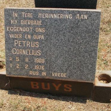 BUYS Petrus Cornelius 1908-1976