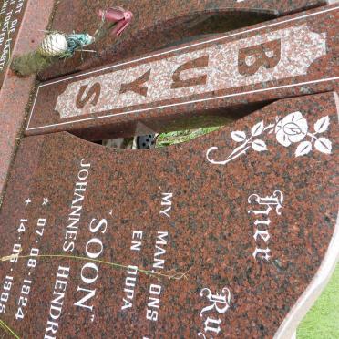 BUYS Johannes Hendrik 1924-1995 &amp; Anna C.J. 1923-2000