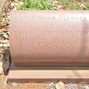 BUFFONI Emma Esther 1916-1952