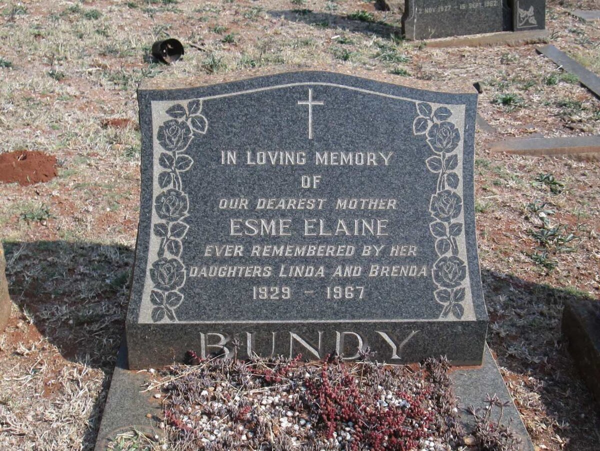BUNDY Esme Elaine 1929-1967
