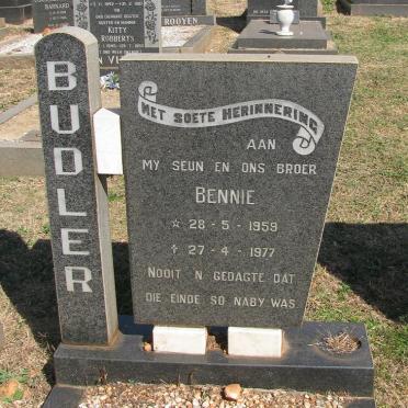 BUDLER Bennie 1959-1977