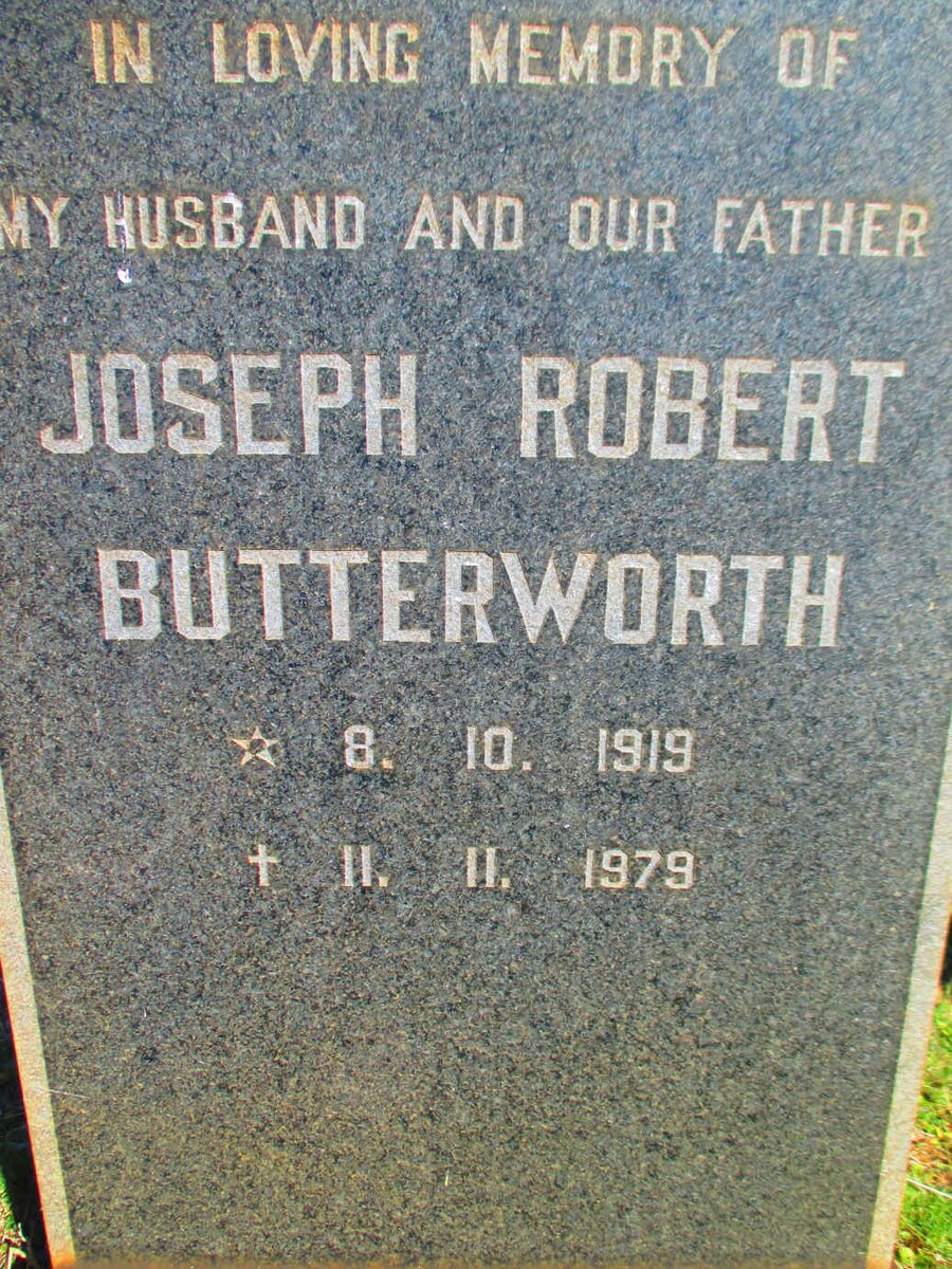 BUTTERWORTH Joseph Robert 1919-1979