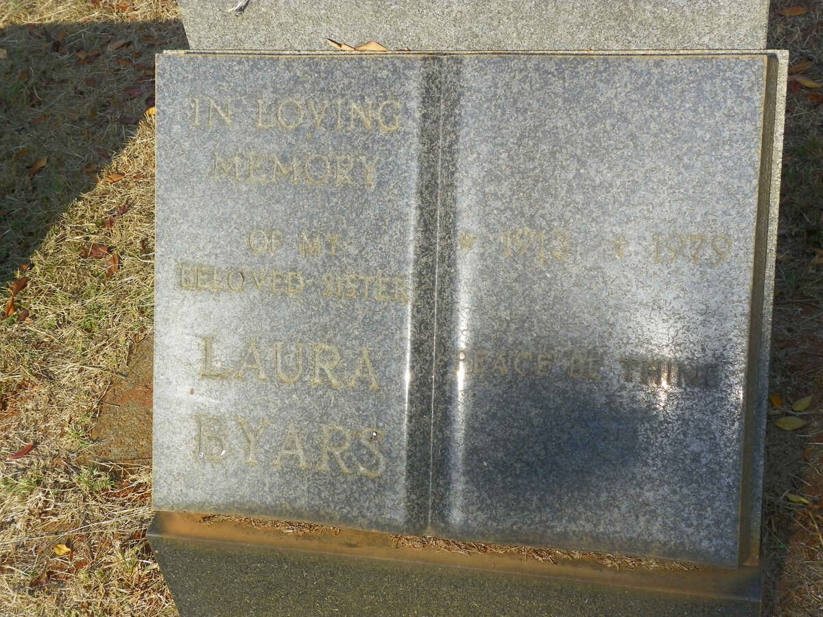 BYARS Laura 1913-1979