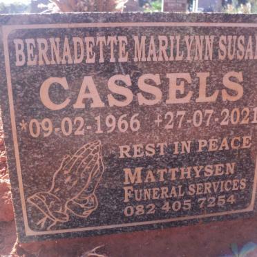 CASSELS Bernadette Marilynn Susan 1966-2021