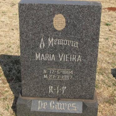 CAIRES Maria Vieira, de 1884-1967