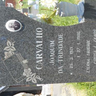 CARVALHO Joaquim Da Trinidade 1921-1980