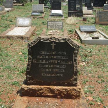 CAFFREY Philip Wells 1906-1952