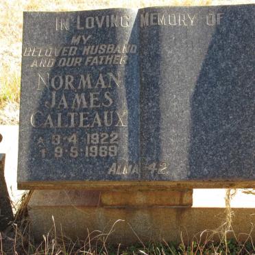CALTEAUX Norman James 1922-1969