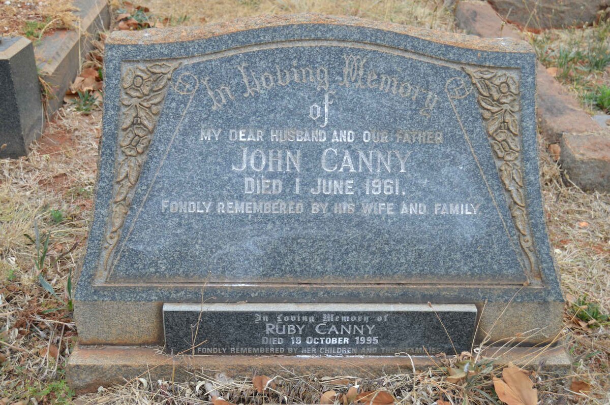 CANNY John -1961 &amp; Ruby -1995