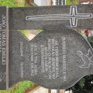 CANHA Joao Tomas Emilio, de 1941-1989